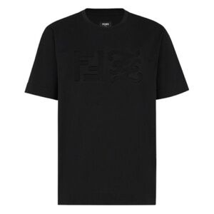 Fendi Men T-shirt Front Logo S